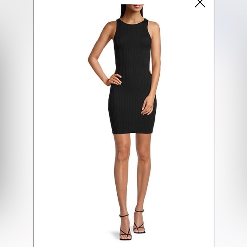 Bec & Bridge Alexis Rib-Knit Cut-Out Body-Con Minidress size Medium - Picture 2 of 4